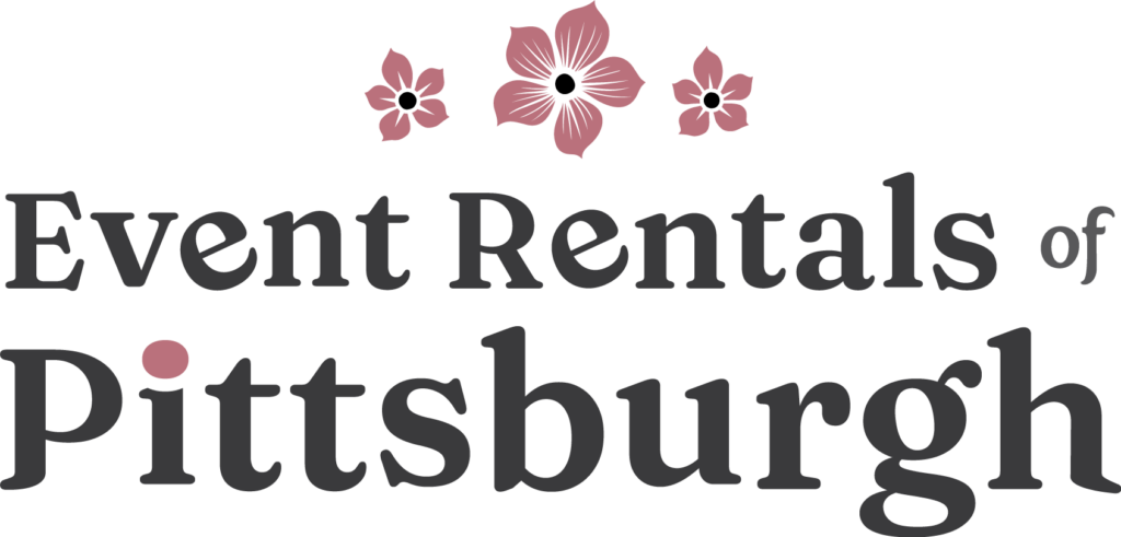 the logo for the event rentals of pittsburgh