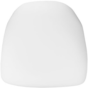 a white light on a white background