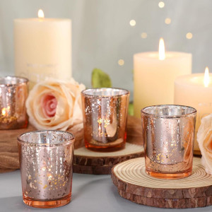 Rose Gold Votives