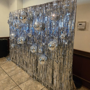 The Studio 54 Wall Disco Ball Backdrop